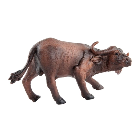 Aymzbd Animal Buffalo Models Figurines Wildlife Animal Figures for Kids Children Decors