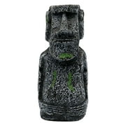 Aymzbd Aquarium Moai Easter Island Statues Landscape Garden Ornament 5x3x12cm