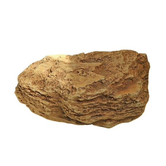 Aymzbd Artificial Landscape Rock Accessory Decorative Stone for Backyard Patio Lawn 27x11x16cm