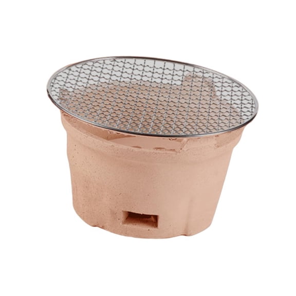 Aymzbd Barbecue Grill with Wire Mesh Multifunctional Tabletop Grill Campfire Stove for 19cm