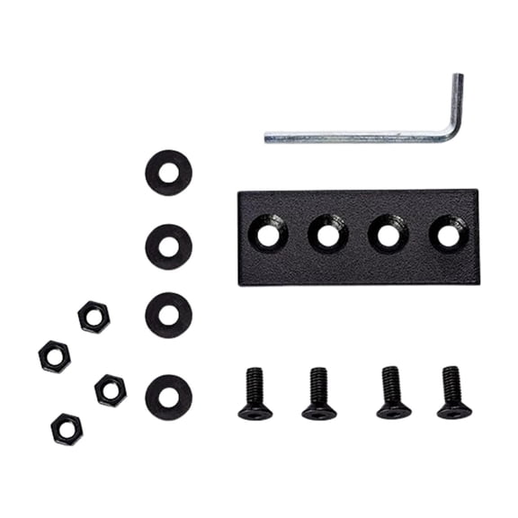 Aymzbd Barn Door Sliding Door Hardware Kit Track Connector W/ Wrench Spacer Joint Plate
