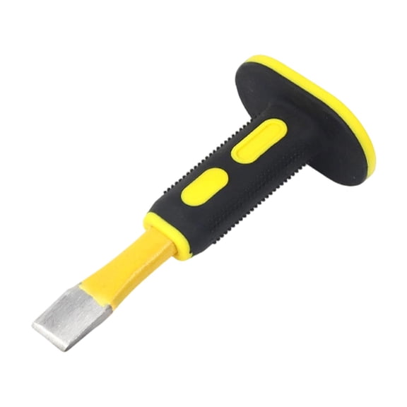 Aymzbd Brick Chisel with Comfortable Handle Masonry Flat Chisel Carbon Steel Stone Tool 8 inch
