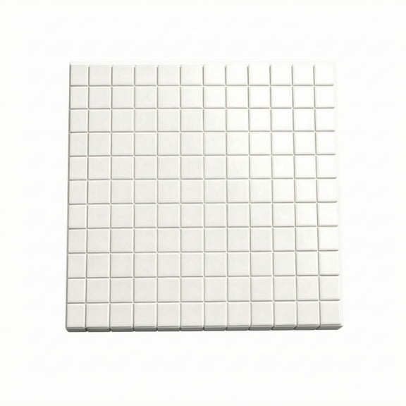 Aymzbd Dollhouse Mosaic Tile Sticker Miniature Wall Decal Backsplash Textured Plastic Sheet for 1:12 Scale Interiors