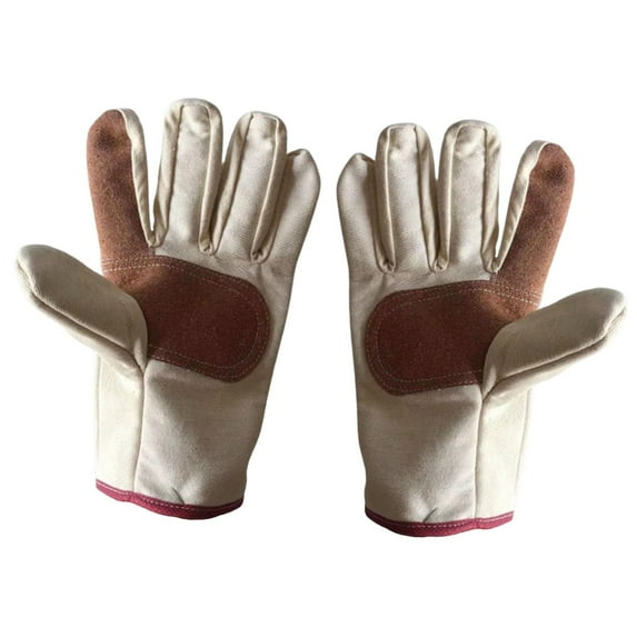 Aymzbd Durian Picking Gloves Canvas Gardening Gloves for Backyard Farming Men Women Style B