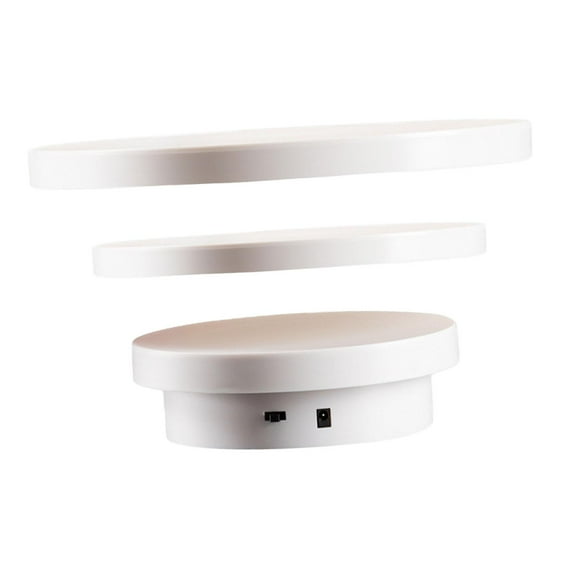 Aymzbd Electric Rotating Display Stand for Photo Props, Electric Photography Turntable,