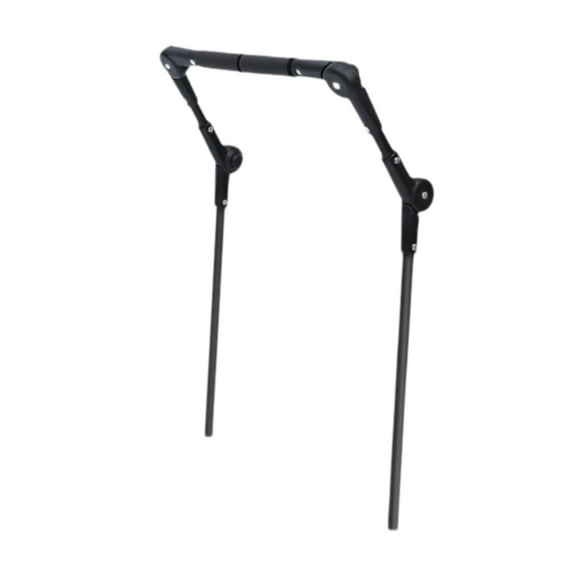 Aymzbd Foldable Wagon Handle Attachment Multifunction Portable Push Pull Bar for Picnic