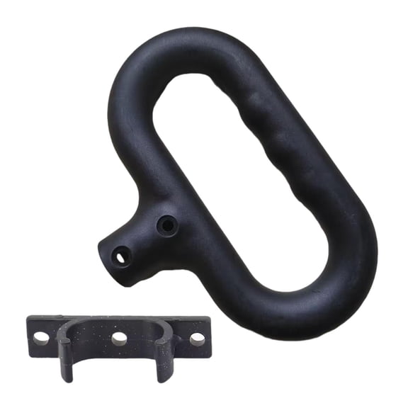 Aymzbd Folding Wagon Handle Trolley Handle 16.5x12cm/6.5x4.6inch Multipurpose Accessory A