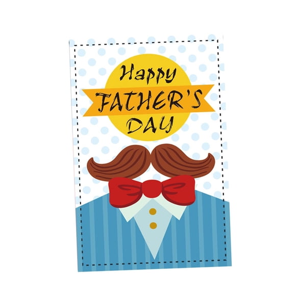 Aymzbd Happy Father's Day Garden Flag Show Dad How Much You Care Sign Banner Vertical