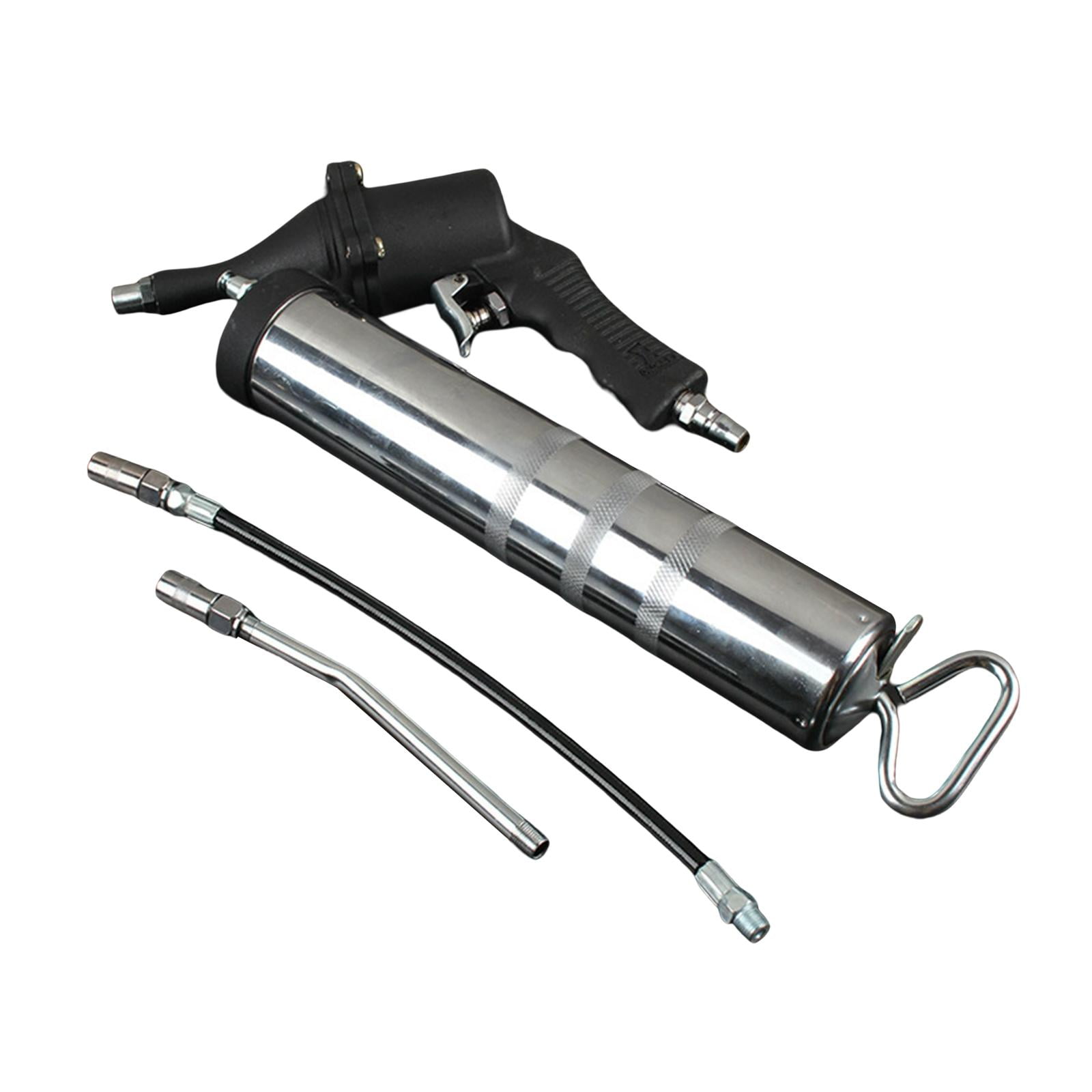 Aymzbd Heavy Duty Air Pneumatic Grease Guns Lubricating Greasing with Hose 4cc Manual