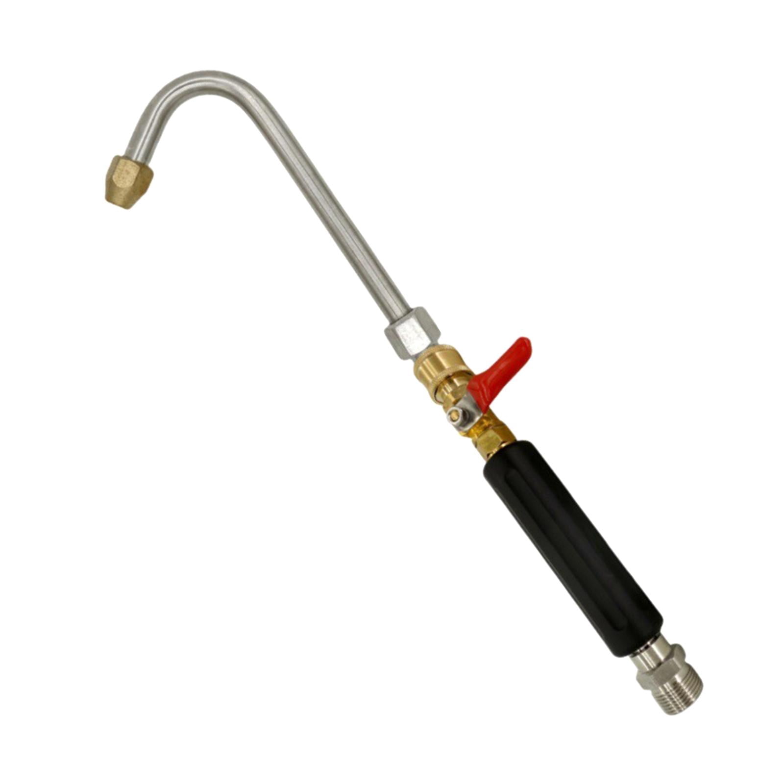 Aymzbd High Pressure Washer Extension Gardening Hose Adapter M22 Quick Connect Easy to U Shape