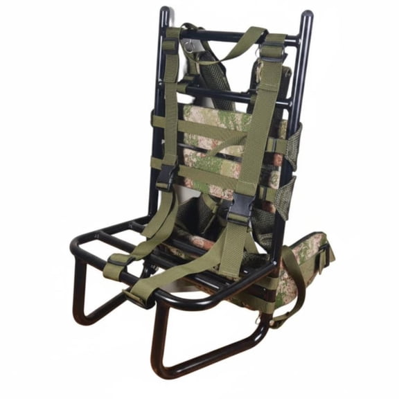 Aymzbd Hiking Backpack External Frame Aluminum Load Bearing Design for Adult Unisex Campers and Multi Day Expeditions