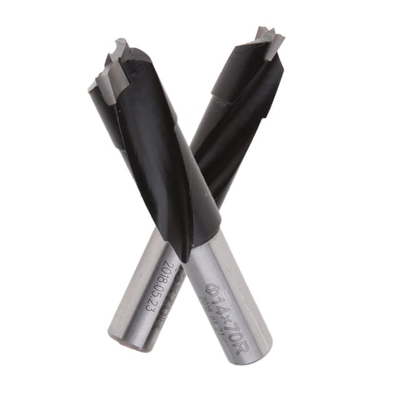 Aymzbd Homyl 7mm Carbide Brad Point Boring Bits Woodworking Drill Bits 4mm and 3mm