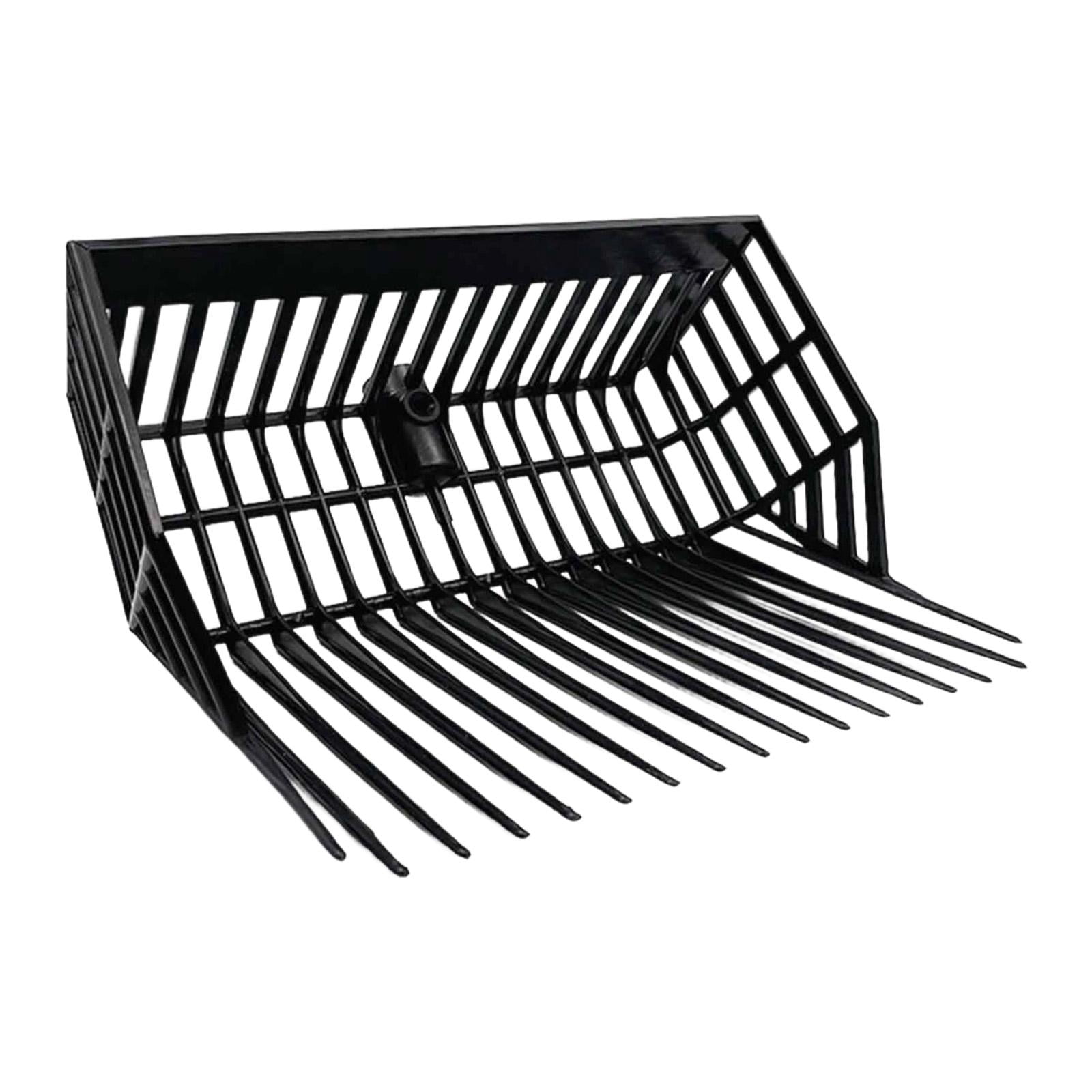 Muck Rake Replacement Aymzbd Horse Manure Fork Replacement Head Mulch Rake Cleaning Garden ...