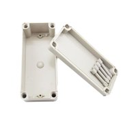 Aymzbd IP66 ABS Waterproof Plastic Enclosure Case Junction Box 8x18x7cm White