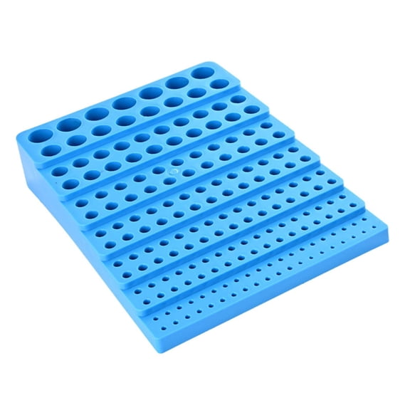 Aymzbd Milling Cutter Storage Box Professional 187 Hole Space Saving Multipurpose Drill