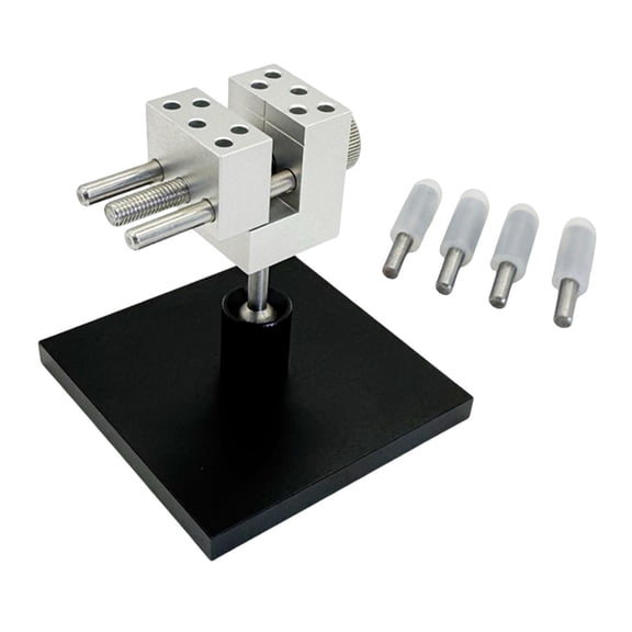 Aymzbd Mini Table Vise Miniature Workbench Vise for Jewelry Model Figures Sculpture 4 Clamp rod and base