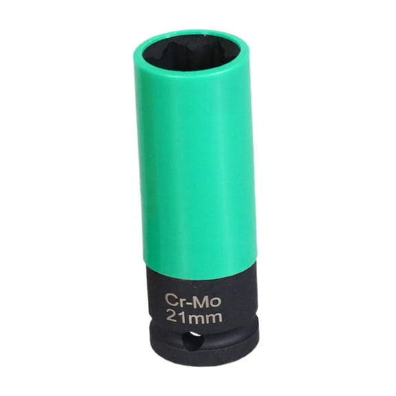 Aymzbd Multifunction Tire Anti-theft Screw Socket Easy to Use Anti-theft Removal Socket 21mm