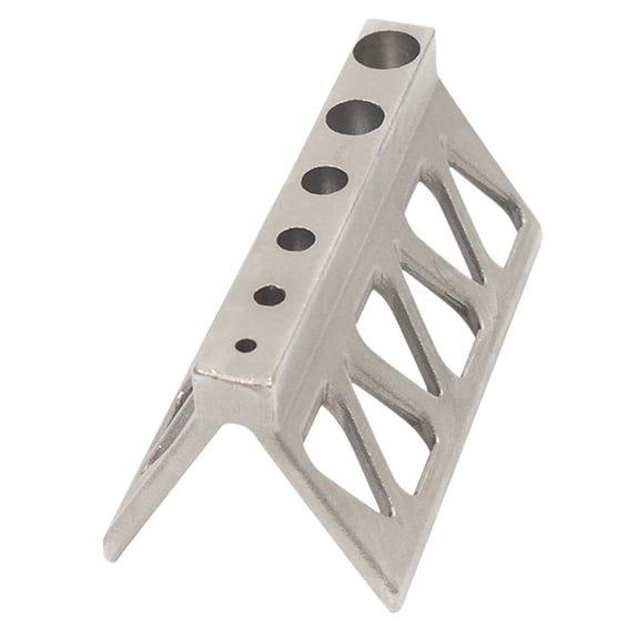 Aymzbd Pipe Drill Jig Fixture Centering Tool Easy to Use Metal Heavy Duty Compact Drill
