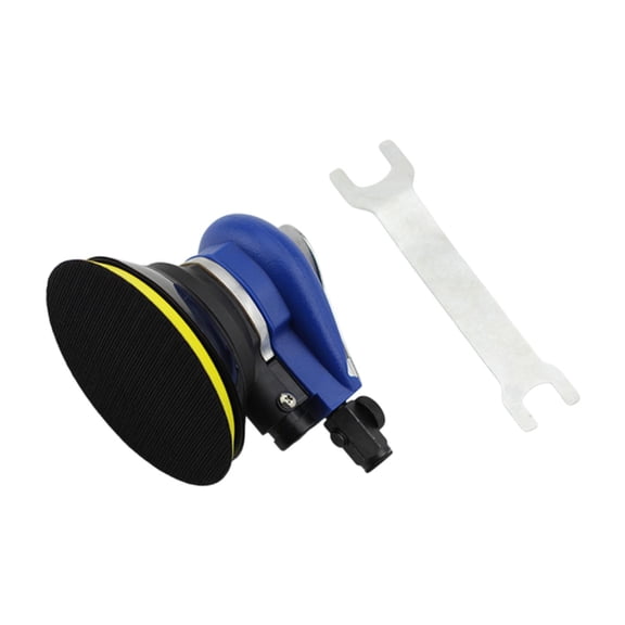 Aymzbd Pneumatic Sander Pneumatic Palm Car Sanders for Auto Body Work 1/4" Inlet Interface Air Powered Polisher Air Sander/polisher