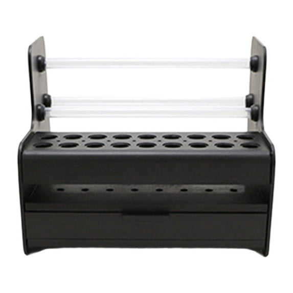 Aymzbd Tool Storage Rack Screwdriver Holder Heavy Duty Tool Organizer Screwdriver Storage Display Rack for Office Workbench Workshop Gray