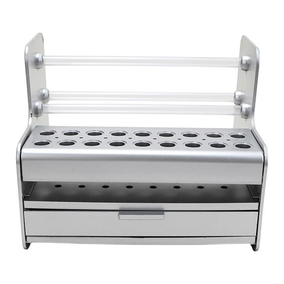 Aymzbd Tool Storage Rack Screwdriver Holder Heavy Duty Tool Organizer Screwdriver Storage Display Rack for Office Workbench Workshop Silver
