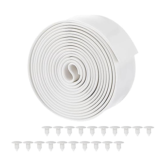 Aymzbd Vinyl Straps for Patio Chairs Repair DIY Lawn Chair Repair Straps for Garden White
