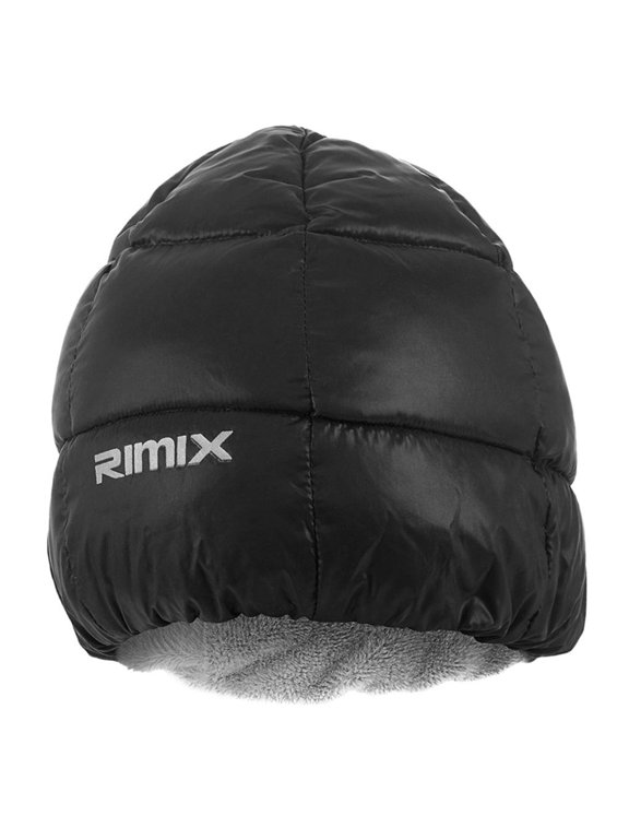 Winter Warm Duck Down Hat Beanie Snow Ski Men Women Hiking Climbing Hat Caps Black