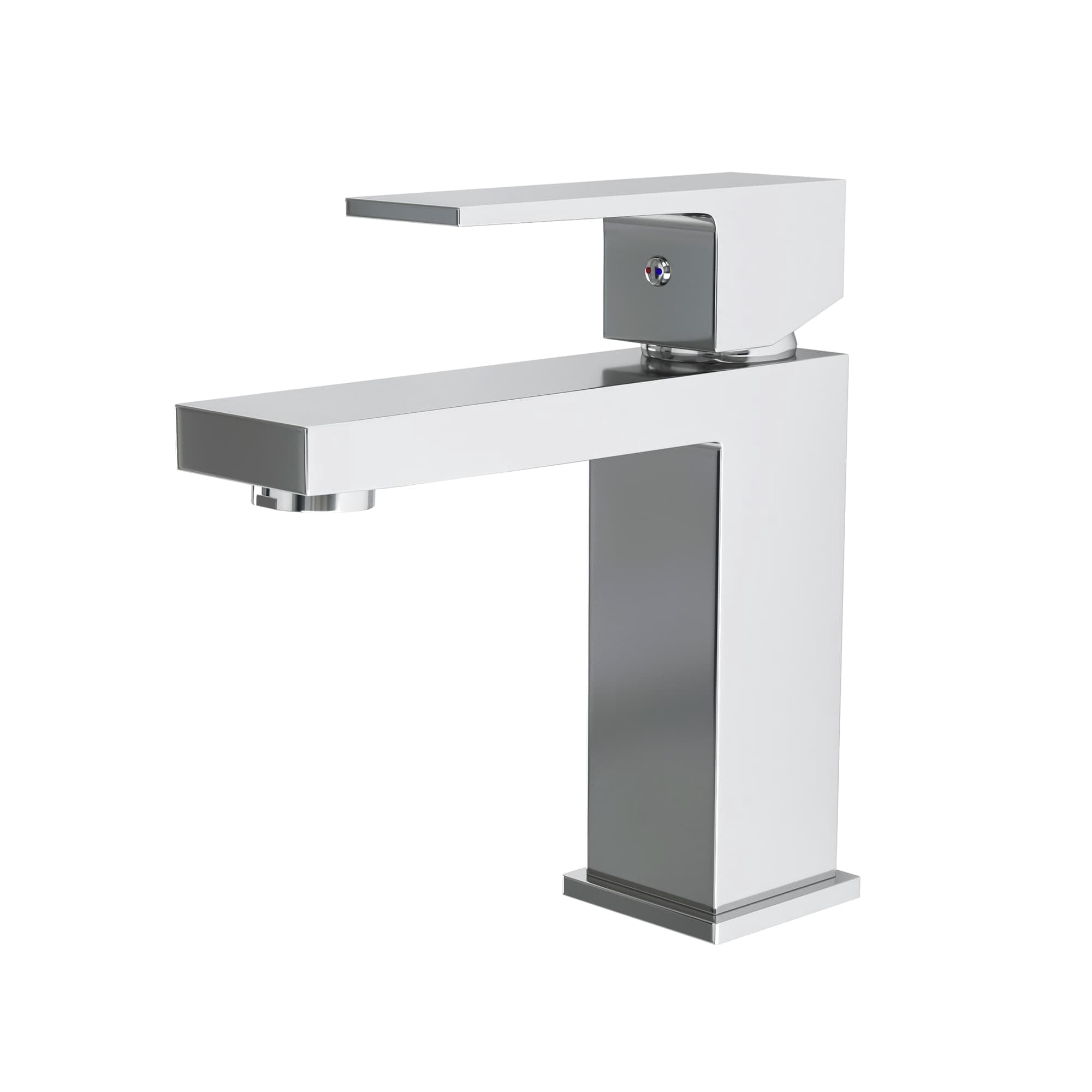 Ayna Decors Brass Bathroom Faucet in Chrome, Corrosion Resistance ...