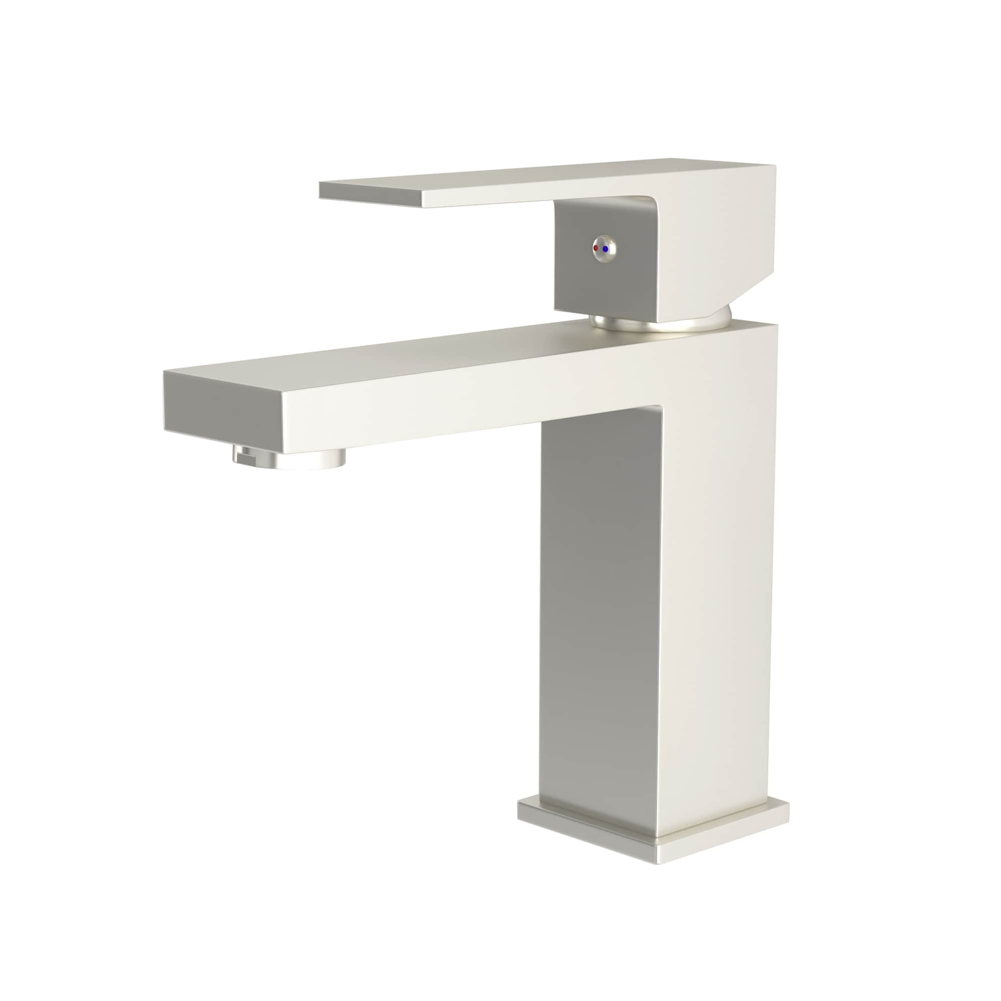 Ayna Decors Brass Bathroom Sink Faucet Brushed Nickel, Corrosion