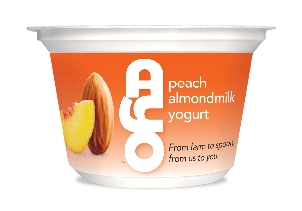 Silk Dairy Free, Peach Plant Based, Almond Milk Yogurt Alternative