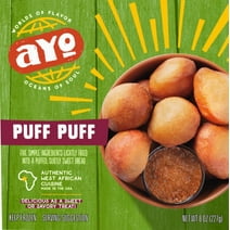 Ayo West African Foods Puff Puff Sweet Bread, 8 oz Box
