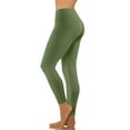 thumbnail image 1 of Ayolanni Jegging Womens Pants Clearance Army Green Slim-Leg Elastic Solid Leggings Pants for Women Jeans Plus Size L, 1 of 9