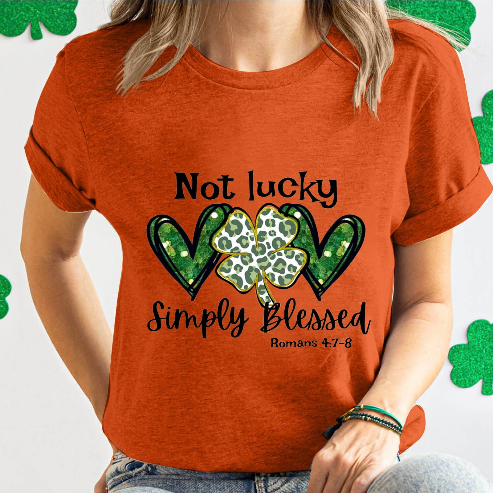 cute orange graphic tees