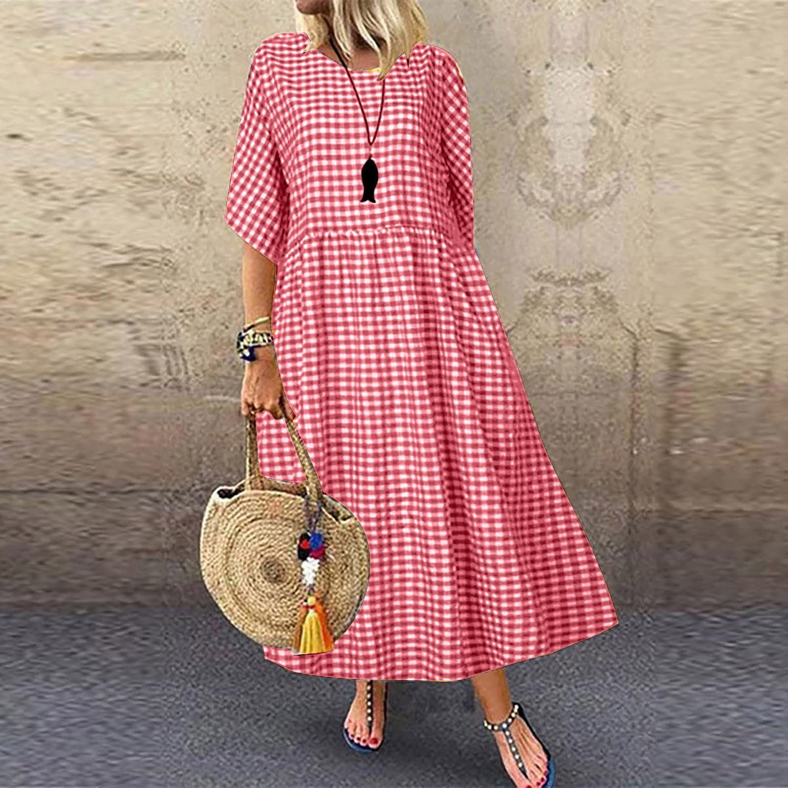 Ayolanni Red Holiday Party Dresses for Women Plaid Short Sleeve Midi Dresses Junior Dresses S - Walmart Business Supplies Ayolanni Red Holiday Party Dresses for Women Plaid Short Sleeve Midi Dresses Junior Dresses S - Walmart Business Supplies