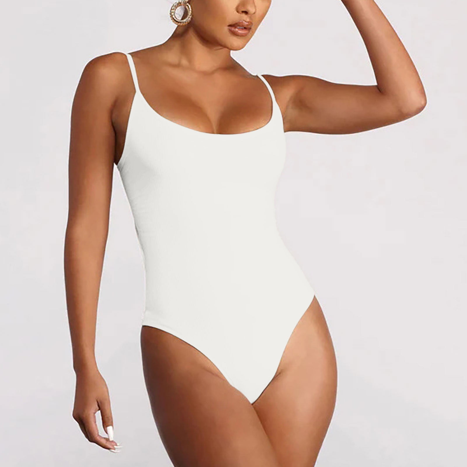 【送料&関税込】Off-White Printed One-piece Swimsuit Ayolanni White Slimming Bathing Suit for Women's One Piece