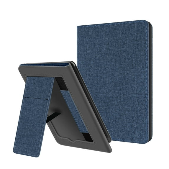 Ayotu Case for Kindle 2019, Hands-Free Stand Cover with Hand Strap for Kindle 10th Gen (Not for Kindle Paperwhite), Blue