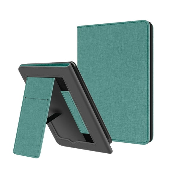 Ayotu Folding Case for All-New Kindle 10th Gen 2019 Release, with Auto Wake/Sleep, Lightweight Leather Hands-Free Stand Cover with Hand Strap (Not Fit Kindle Paperwhite), Mint Green