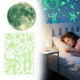 thumbnail image 1 of Ayprnig 2 Sheets Glow In The Dark Wall Stickers, Glow in The Dark Stars For Ceiling, Astronaut Theme Wall Stickers, Space Room Decor, Glow In The Dark Stickers For Bedroom Decorations, 1 of 7