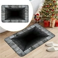 thumbnail image 1 of Ayprnig 3d Rugs Hole In Floor Illusion Rug Bedroom Rug 3D Hole Rug, Dog Gets Scared of 3D Carpet, Brick Bottomless Hole Design, Funny 3D Carpet to Prank Illusion Carpet 31.4*19.6 Inch, 1 of 9