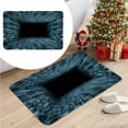 thumbnail image 1 of Ayprnig Area Rug 3d Rugs Optical Illusion Rug With Hole Design 3D Hole Rug, Dog Gets Scared of 3D Carpet, Brick Bottomless Hole Design, Funny 3D Carpet to Prank Bedroom Rug 31.4*19.6 Inch, 1 of 9