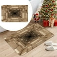 thumbnail image 1 of Ayprnig Living Room Rug Bedroom Rug Rugs For Entryway 3D Hole Rug, Dog Gets Scared of 3D Carpet, Brick Bottomless Hole Design, Funny 3D Carpet to Prank Rug With Hole Design 31.4*19.6 Inch, 1 of 9
