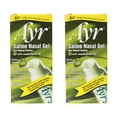Ayr Saline Nasal Gel, With Soothing Aloe, (Pack of 2)