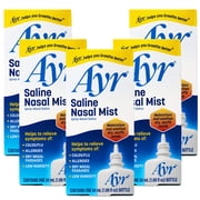 Ayr Saline Nasal Mist - 1.69 oz, Pack of 5