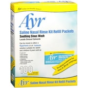 Ayr Sinus Rinse Refill Packets 100 Each Pack of 2