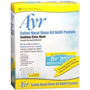 Ayr Sinus Rinse Refill Packets 100 Each (Pack of 4)