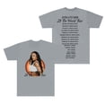 thumbnail image 1 of Ayra Starr 21 World Tour Merch T-shirts Summer Women Men Fashion Casual Crewneck Short Sleeve Tee, 1 of 3