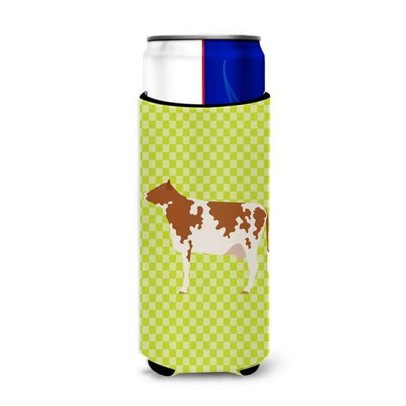 Ayrshire Cow Green Michelob Ultra Hugger for Slim Cans