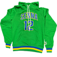 thumbnail image 1 of Ayrton Senna F1 Collegiate Hoodie - Blue/Green, 1 of 3