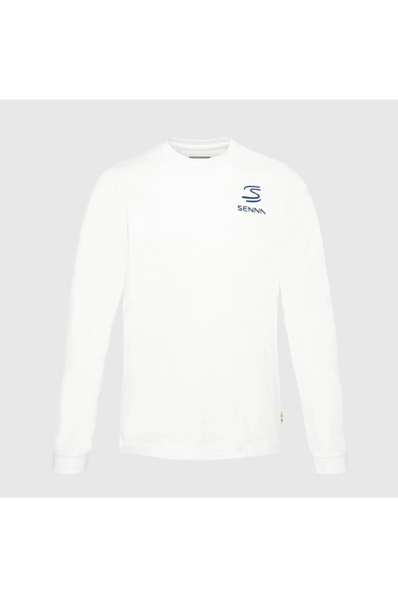F1 Men's Legacy Long Sleeve T-Shirt - Navy/White