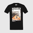thumbnail image 1 of Ayrton Senna F1 Monaco Circuit Graphic T-Shirt - Black, 1 of 6